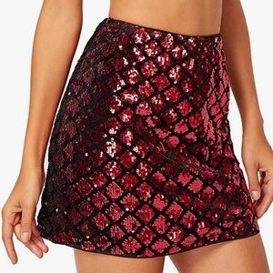 NWT Sequin Skirt